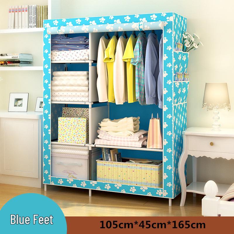 Compact Foldable Wardrobe for Dorms or Rentals: Easy Assembly & Layered Storage