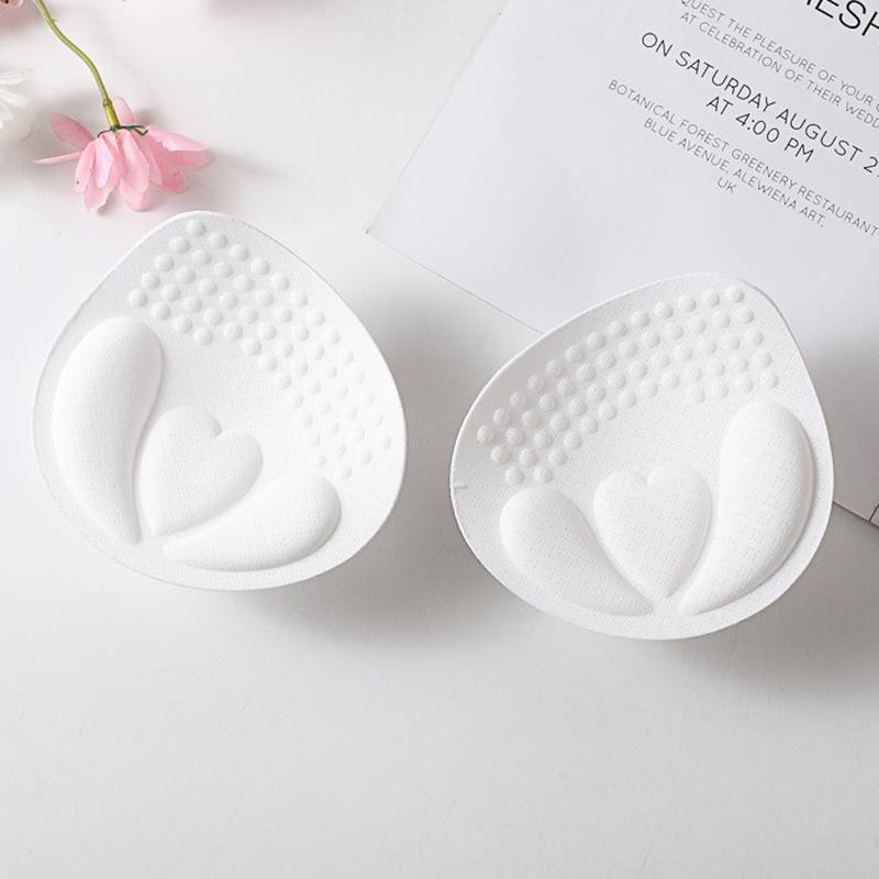 Korejské 6cm Extra Silné Latexové Prsní Vložky Bandeau Podprsenka pro Zvětšení Malého Poprsí, Proti Poklesu a Přidaný Objem