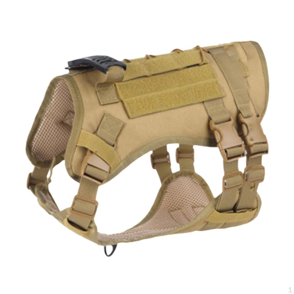 Breathable Pet Harness with Easy Control Handle, Dog Vest.