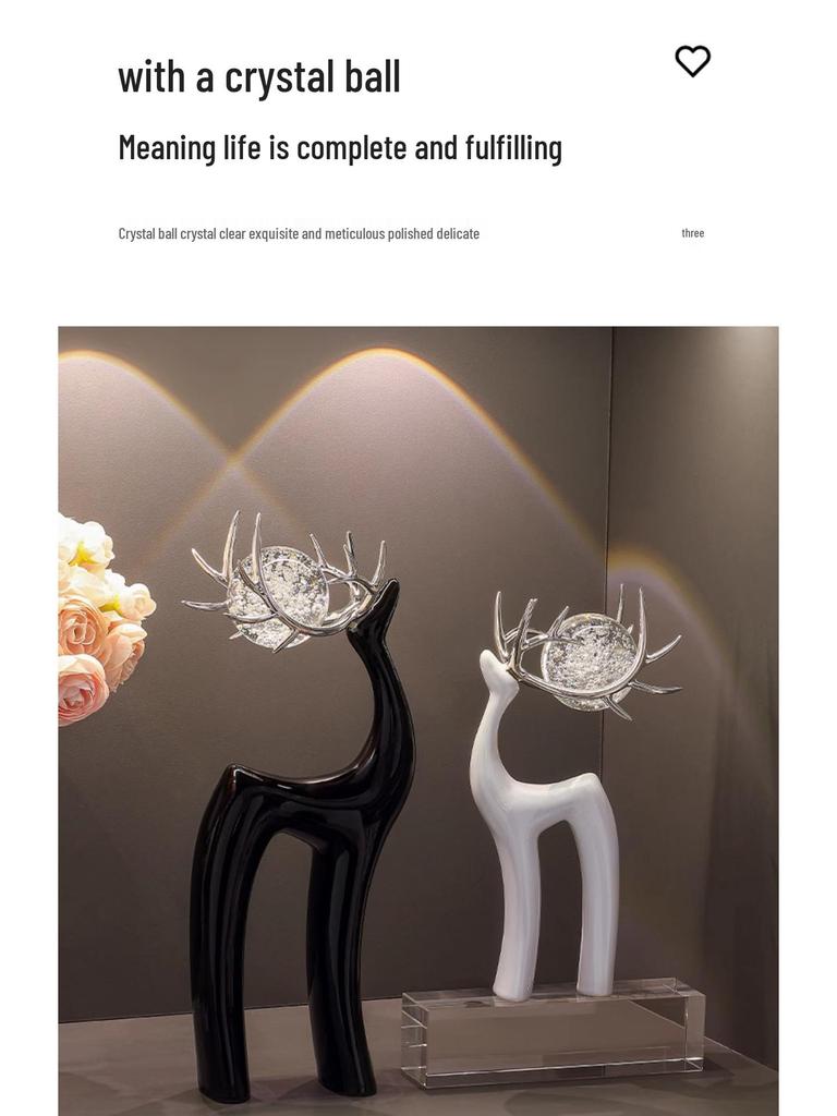 Fulu Luxury Living Room Tabletop Ornaments: High-End Decor for Wine Cabinets, TV Sideboards, and Housewarming Gifts