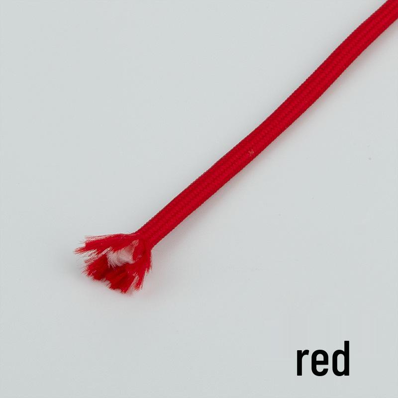 5mm Thick Colored Round Polyester Core Rope - Wear-Resistant for Binding, DIY Weaving, Clothing Waistbands, Hats, or Pants.