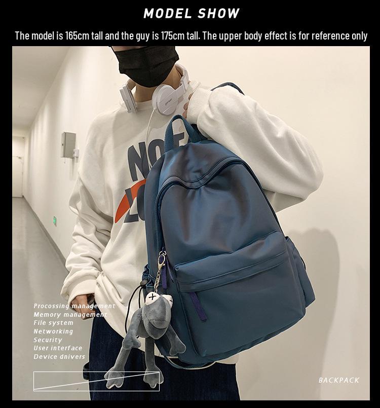 Vielseitiger Mode-Rucksack mit großem Fassungsvermögen für Reisen, Schule und Laptops
