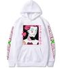 Fashion Women Japanese Anime Hunter X Hunter Hisoka Print Hoodie Long Sleeve Drawstring Sweatshirt Unisex Pullover Top