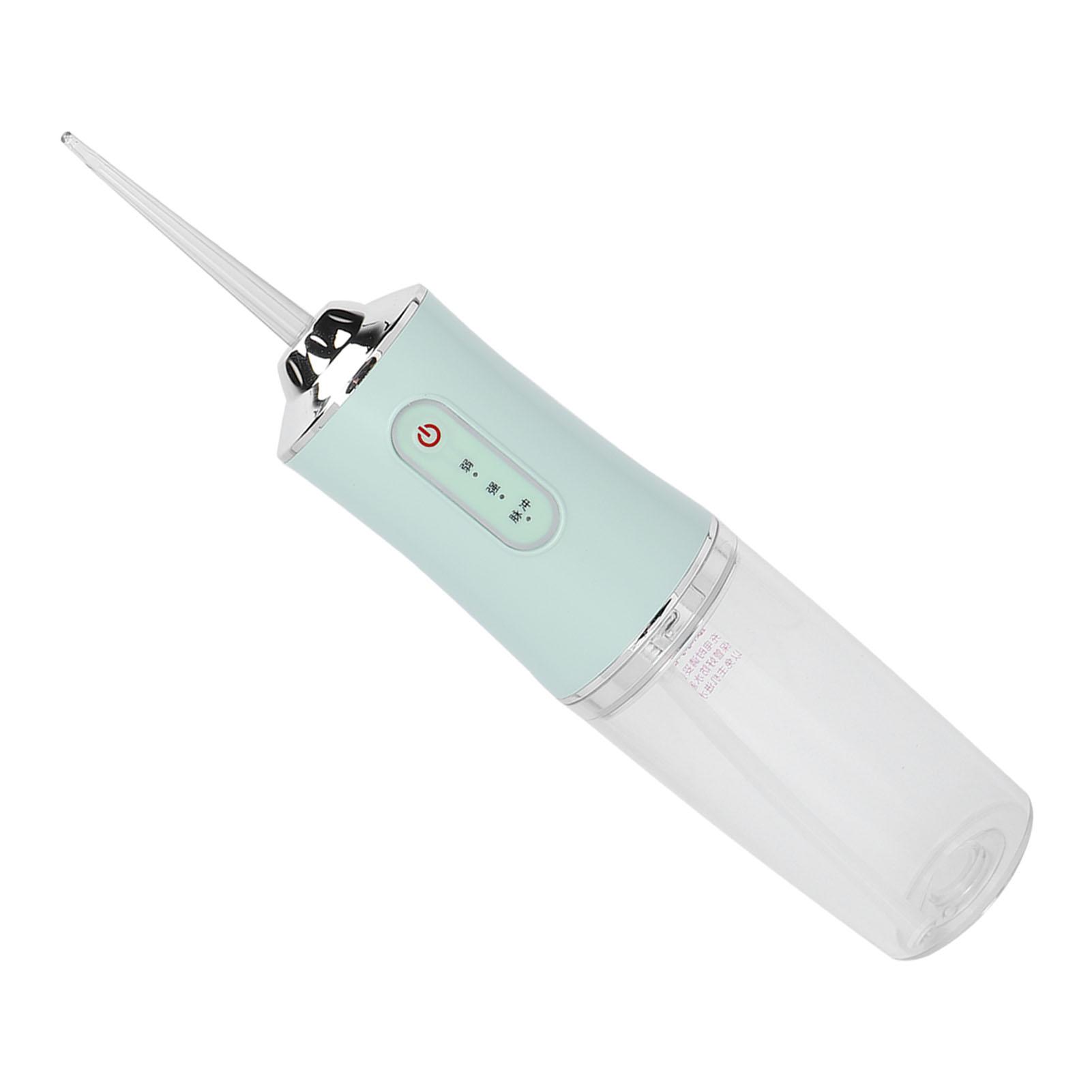 

Профессиональный стоматологический ирригатор для полости рта, бытовой портативный электрический очиститель зубов, инструмент для ухода за полостью рта, зеленый зелёный