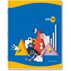 Navneet Youva | Graph Book For Students | Soft Bound | Big Size - 22 Cm X 28 Cm | 1 Side Graph (1Mm) & 1 Side Ruled | 64