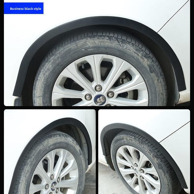 For BMW 3 5 Series F10 F10N F11 F11N F31 F18 F30 F35 F80 M3 2010~2015 Car Wheel Eyebrow Wheel Arch Protect Anti-collision Strips