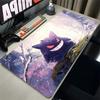 Pokemon Gengar Koi Pond Bamboo Large Mouse Pad NonSlip AntiDirty Desk Mat Waterproof Keyboard Pad