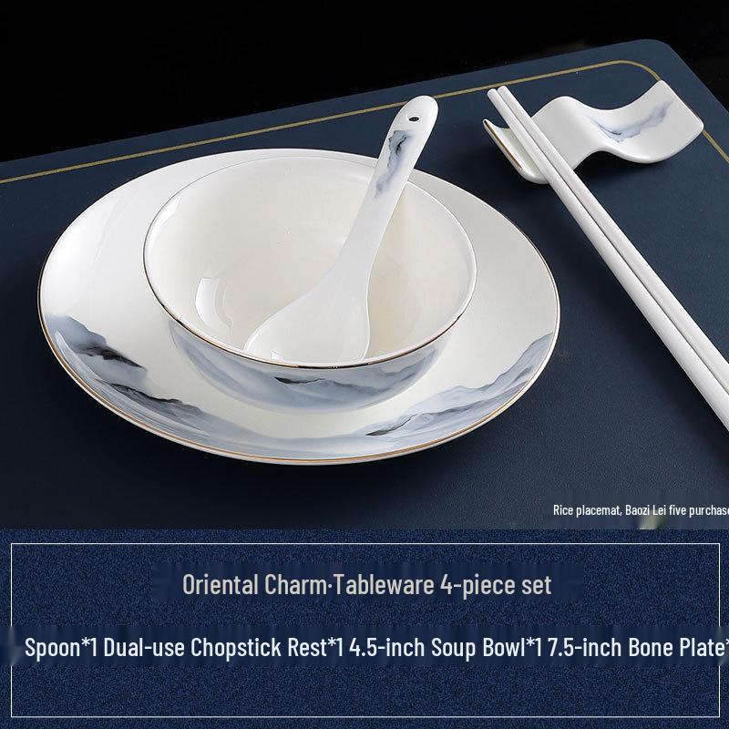 Abay Oriental Charm Bone China Tableware Set