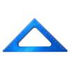 45/90 Degree Angle Ruler Imperial Metric Scale Aluminum Alloy Thickened Height Ruler Square Ruler Precision Woodworking DIY Tool