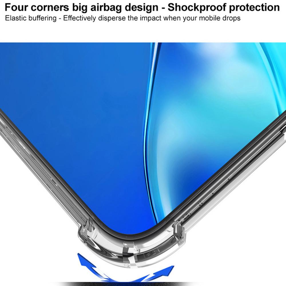 IMAK For OnePlus 13 Clear Magnetic Case Shockproof PC+TPU Phone Cover