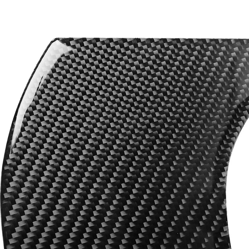 Auto Hinten Mitte Abdeckung Dekoration Zierleiste Aufkleber Kohlefaser Formteile für Chevrolet Corvette C7 2014 2015 2016 2017 2018 2019