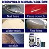 1 Set 20/80g Easy To Use Scratch Repair Agent Brightening Useful Paint Scratch Repair Scratch Wax