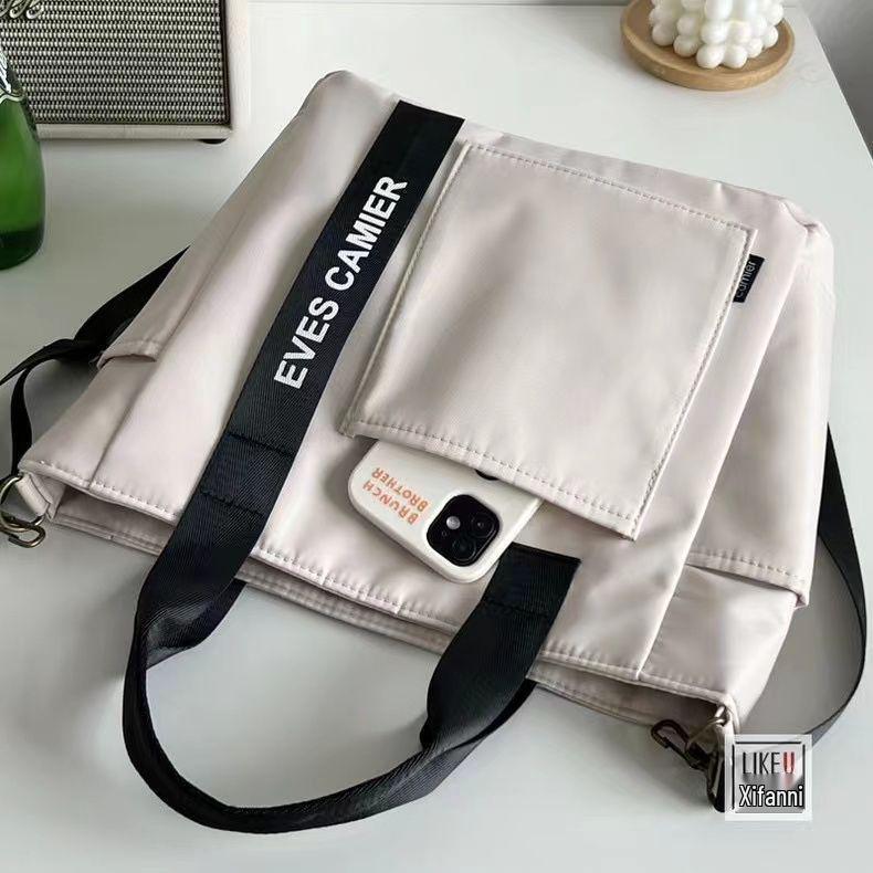 Stylish Waterproof Canvas Tote & Crossbody Shoulder Bag