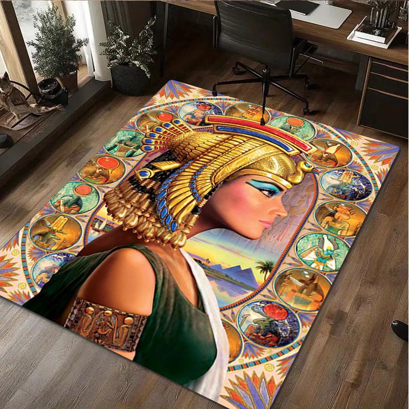 Egyptian Queen's Majesty Carpet Office Decorative Carpet For Living Room Bedroom Door Mat Floor Rug Computer Chair Area Rug