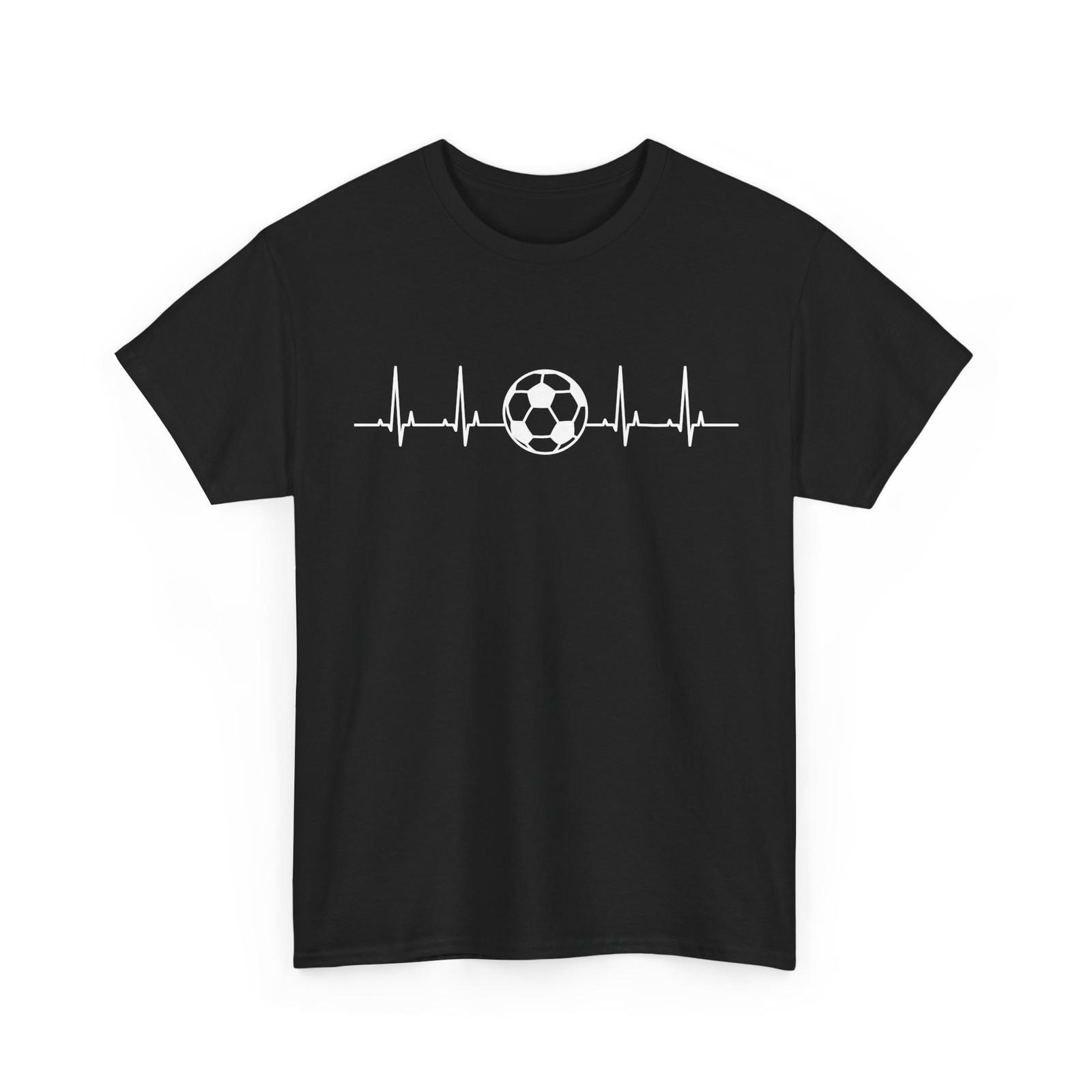 Soccer Heartbeat Shirt, Soccer Ball Sports Lovers Player Women Men Shirt S разноцветный