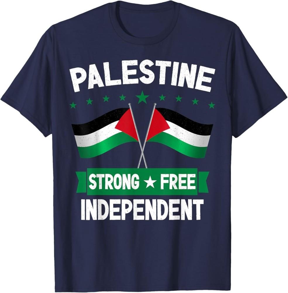 Filastin Flag for Proud & Free Nation Palestine Unisex T-Shirt L