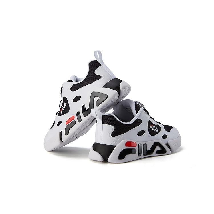 (GS) FILA BOA Classic VNTG Running Shoes Black/White Kids' K15B121109FBK