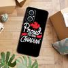 Canada Canadian Flag Phone Case For OPPO Reno 14 12 11 13 F 10 Pro 8T 8 Lite OPPO Find X9 X8 X6 X5 Pro Back Cover
