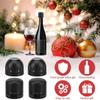 1/2Pcs Home Vacuum Wine Bottle Stopper Drinkware Bar Accessories Straw Silicone Seal Cocktail Tools Cap Glass Straws Champagne