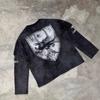 European and American autumn and winter Harajuku style long sleeved men's and women's tops
