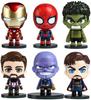 Marvel Avengers Minifigur Eisen und perfekt für Schreibtischdekoration oder als Geschenk Sammlung, 8cm, Mann, Spider-Man, Hulk, mehr, [Gebraucht]