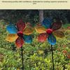 Multistyles Wind Spinner Metal Outdoor Rotating Courtyard Windmill