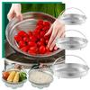 Stainless Steel Steaming Rack, Steamed Buns, Steamer, Household Steaming , Fruit Washing Filter With Portable Steamer