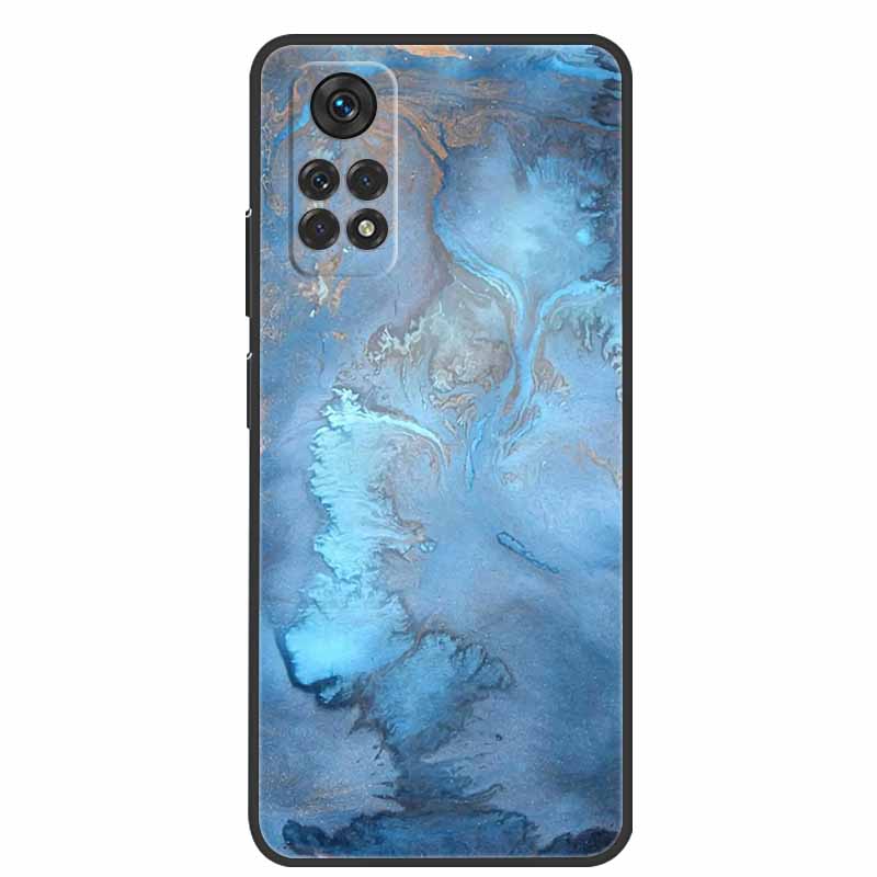 Pro pouzdro Xiaomi Redmi Note 11 Mramorové Silikonové TPU Měkké Zadní Kryt Pouzdro na Telefon pro Redmi Note 11S 11 S Funda Roztomilé Nárazuvzdorné Coque
