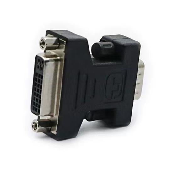 DVI til VGA-adapter 24 pluss 5-pins DVI hun til 15-pins VGA hann Kabeladapter DVI hun