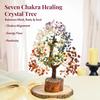 Seven Chakra Crystal Tree With 500 Beads, Showpiece For Home & Office Décor