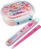 Skater Lunch 1 with Core Dish Fluffy Kids Antibacterial Made In Paw Patrol GIRL Girl QAF2BAAG Children's Box, Tier, 360ml, (Side Container),