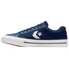 Sport Casual Versatile Comfortable Low-Top Canvas Shoes Men Sneakers Blue A12528C