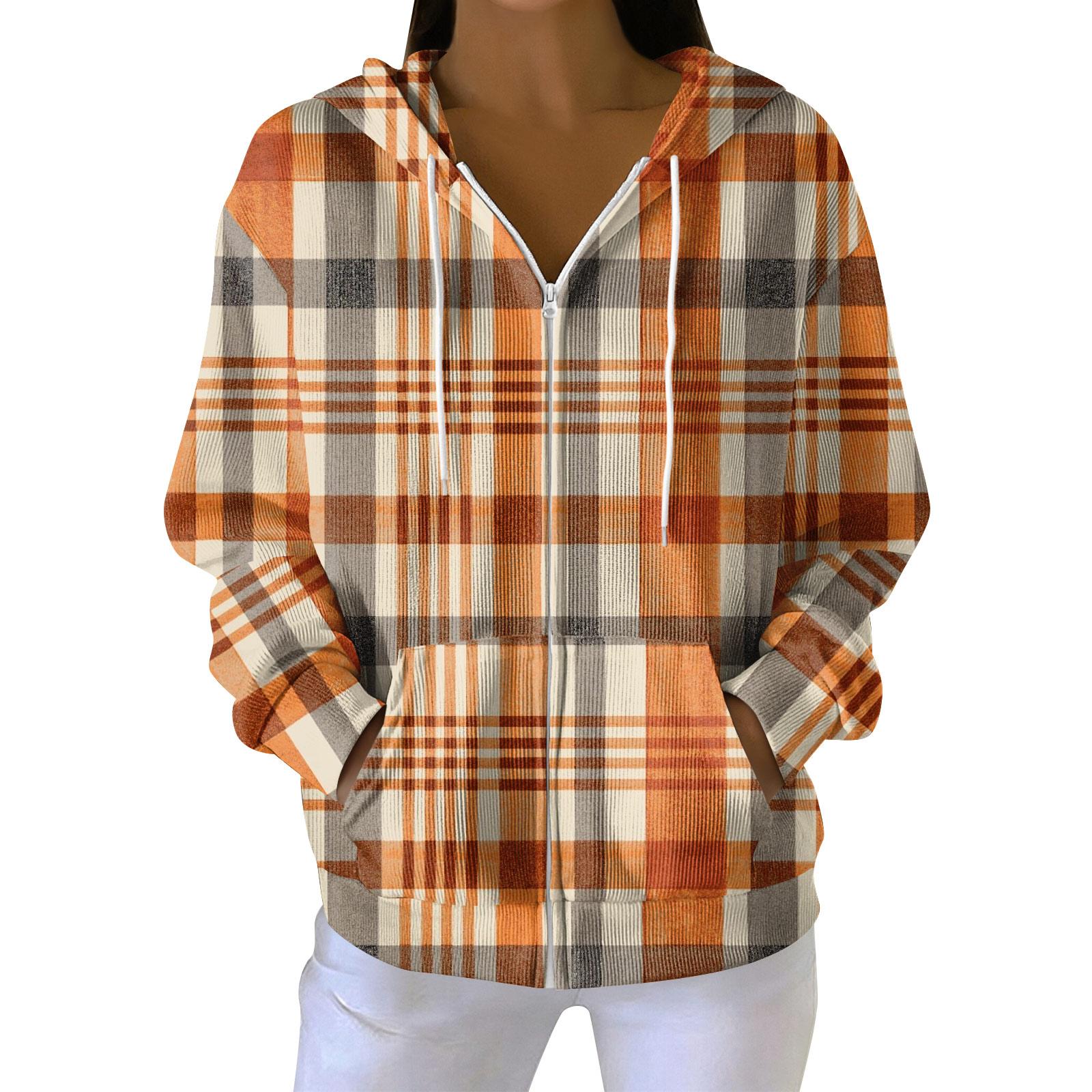 

Женская повседневная модная вязаная толстовка с длинными рукавами и застежкой-молнией, с рождественским принтом XL шафрановый