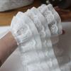 1Meter White Lace Fabric For Crafts Needlework Sewing Ribbons Home Decor Handmade Diy Crafts Supplies Black Decorative Trimming