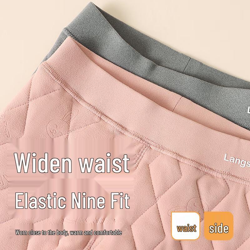 Langsha Kids Fleece-Lined Thermal Leggings