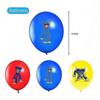 Poppy Playtime Huggy Wuggy Fournitures de Fête d'Anniversaire pour Enfants Bannière Ballons Ensemble de Décorations de Gâteau