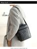 Crocodile Pattern Mens Shoulder Bag In Genuine Top Layer Cowhide Leather - High-End Quality, Versatile for Business and Casual Commute