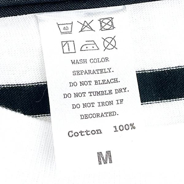 Moomin Snufkin Embroidered Border T-Shirt White/Navy Kesacak Series