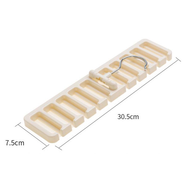 Belt Rack Hanger Tie Closet Organizer Holder For Wardrobe Belt Storage Rack
