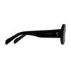 Celine Square S255 UV Protection Irregular Frame Sunglasses Women Sunglasses Black CL40255I-01A