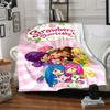 1pc Princess Strawberry6 Blanket, Gift, for Men and Women, Soft Blanket, Good for Sofa Bed Couch Travel, Lightweight Flannel Blanket
