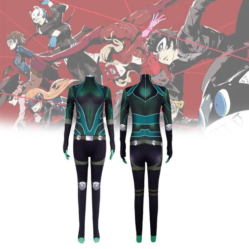 Persona 5 Navi Sakuna Cosplay Jumpsuit For Gaming Character Role Play Unisex