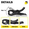 Portable Fish Control Clamps Fishing Pliers Nonslip Handle Plastic Fishing Pliers Fishes Lip Gripper Control Tool