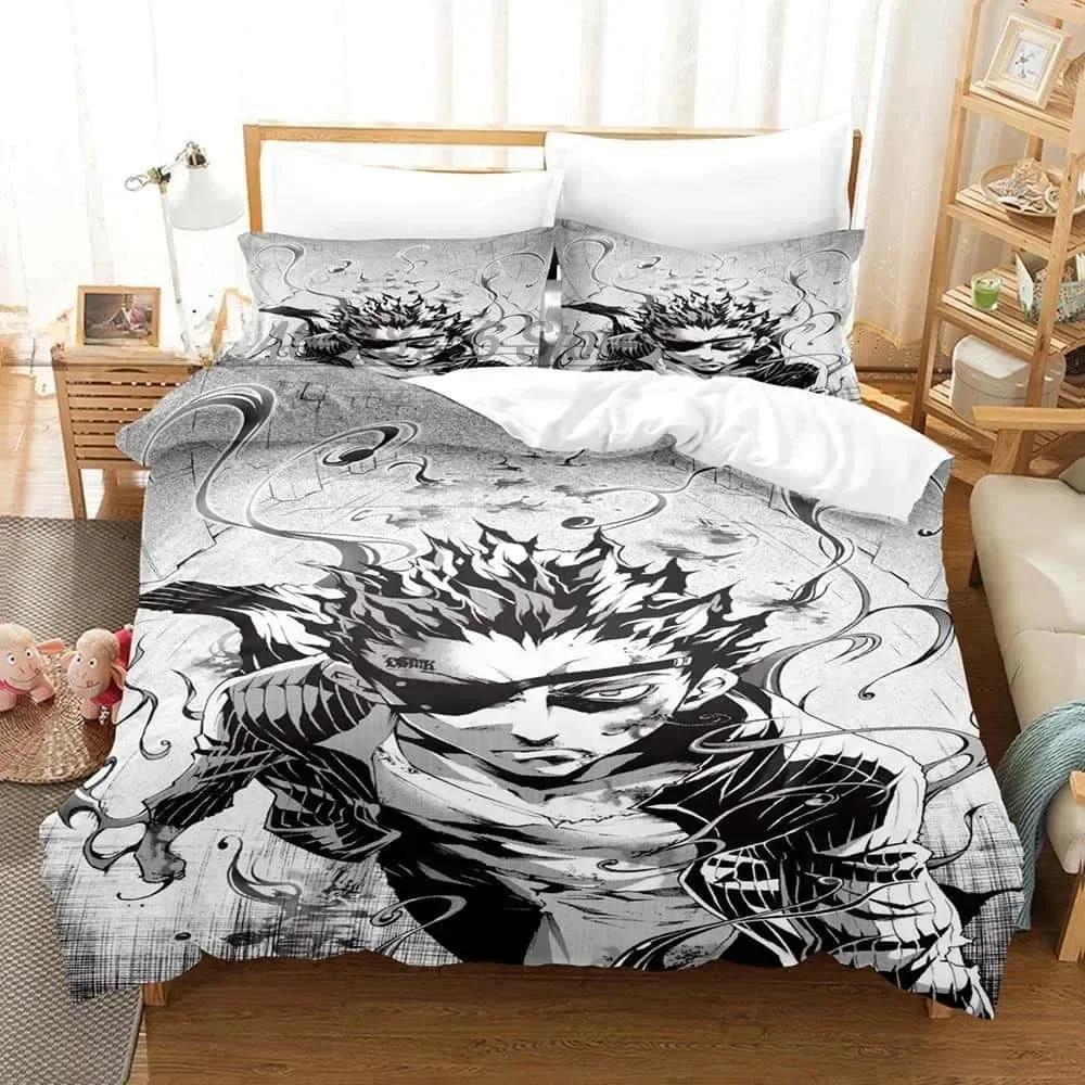 3D Anime Deadman Wonderland Printed Bed Set Duvet Cover Pillowcase Bedding Set Bed Linen Sheet Quilt Cover Full Queen King Size