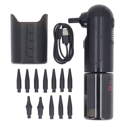 Electric Ear Wax Removal Kit with 12pcs Nozzle Water Powered Rechargeable Safe Effective Flush Ear