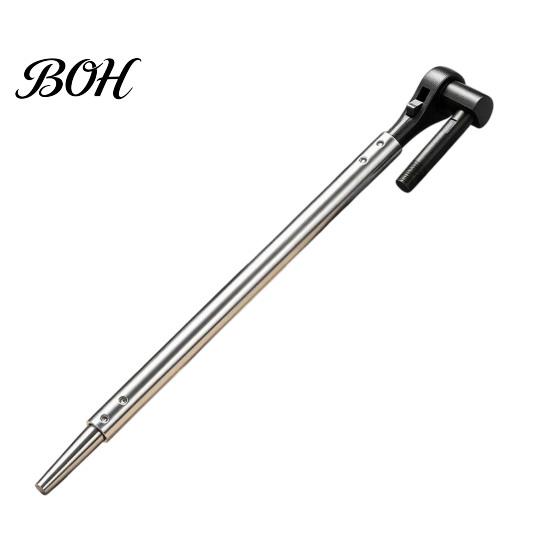 Anti Slip Locking Wrench for Trailer Winches Ratchet Cargo Winch Tensioner Wrench, Heavy-Duty Truck Strap Tool, Bar, Reversible Ergonomic Lever Heavy