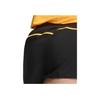 Puma Farbblock-Logo-Design Mittelhoch Dreiviertel Freizeithose Damen Shorts Schwarz 523651-74