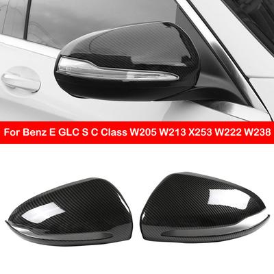 Pro Mercedes-Benz E GLC S C Třída W205 W213 X253 W222 W238 LHD Kryt Zrcátka Boční Zrcátko Kryt Zrcátka Vnější Dekorace Zadního Zrcátka