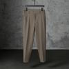 Autumn and summer thin drape casual pants men's business light dress men's suit pants slim long pants