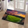 1pc Football Field Plan Bathroom Absorbent Mats Anti-Slip Mats Home Decor Supplies Carpets Home Kitchen Floor Mats